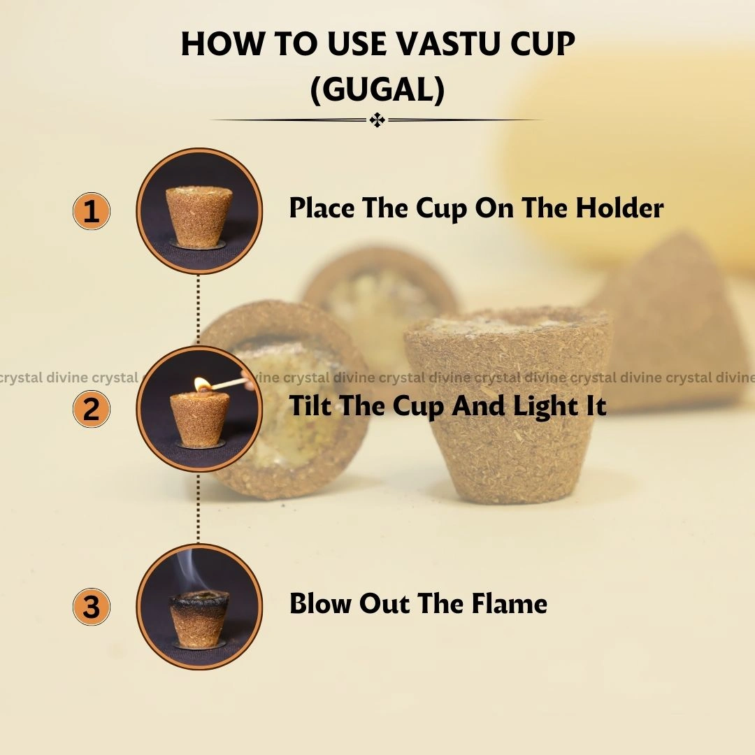 Vastu Cow Dung Cup (Gugal)