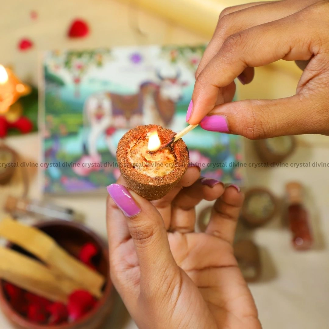 Vastu Cow Dung Cup (Gugal)