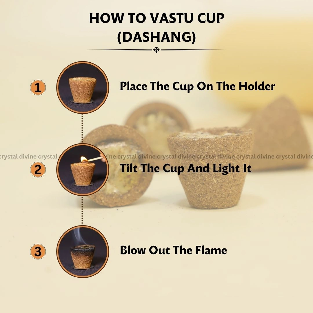 Vastu Cow Dung  Cup (Dashang)