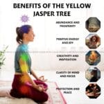 Yellow Jasper Crystal Tree 300 Beads (Mental Clarity &Abundance)
