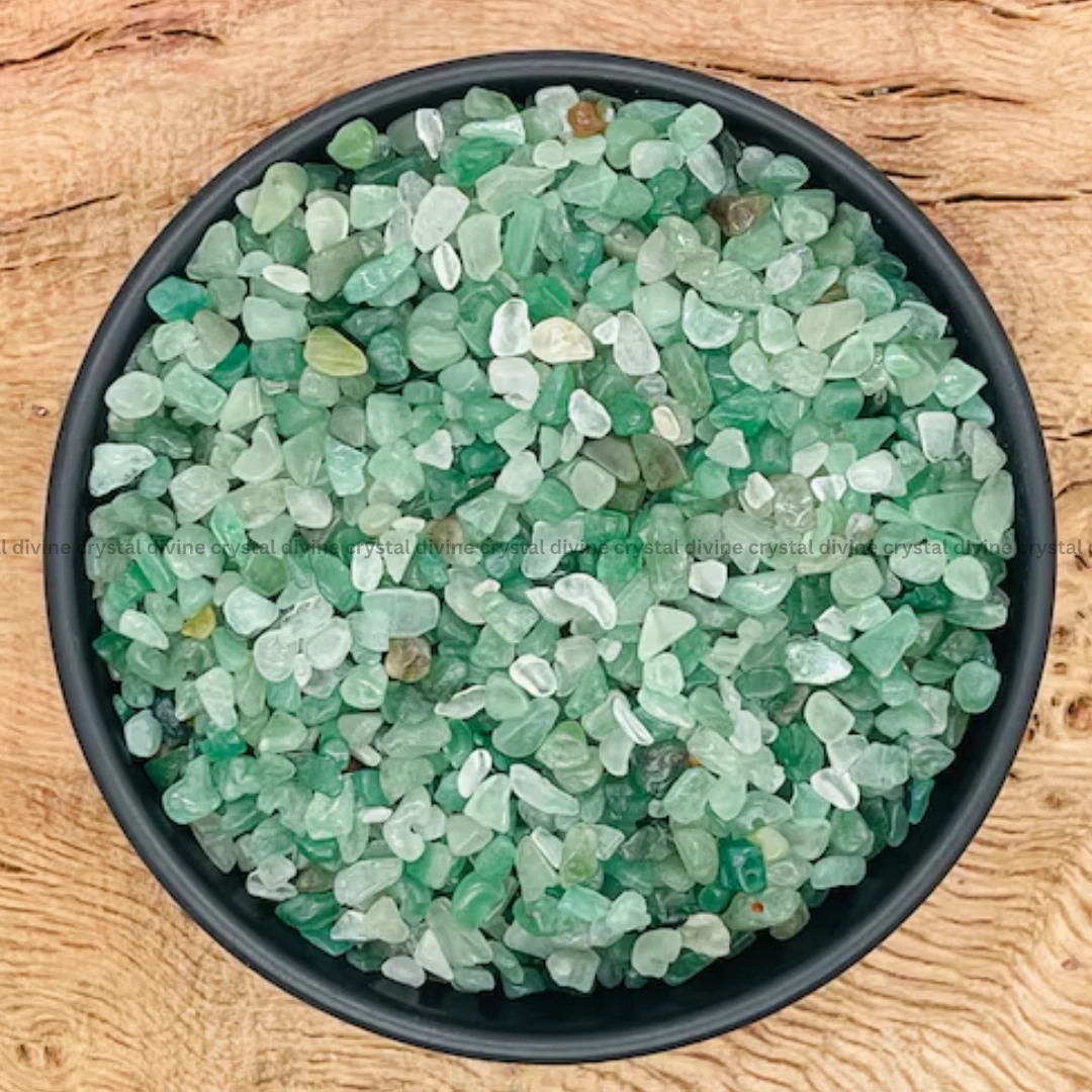 Green Aventurine Crystal Chip's (Boosts Creativity & Motivation)