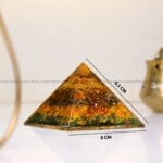 Money Magnet With Pyrite Crystal Pyramid (Enhances Manifestation Power)