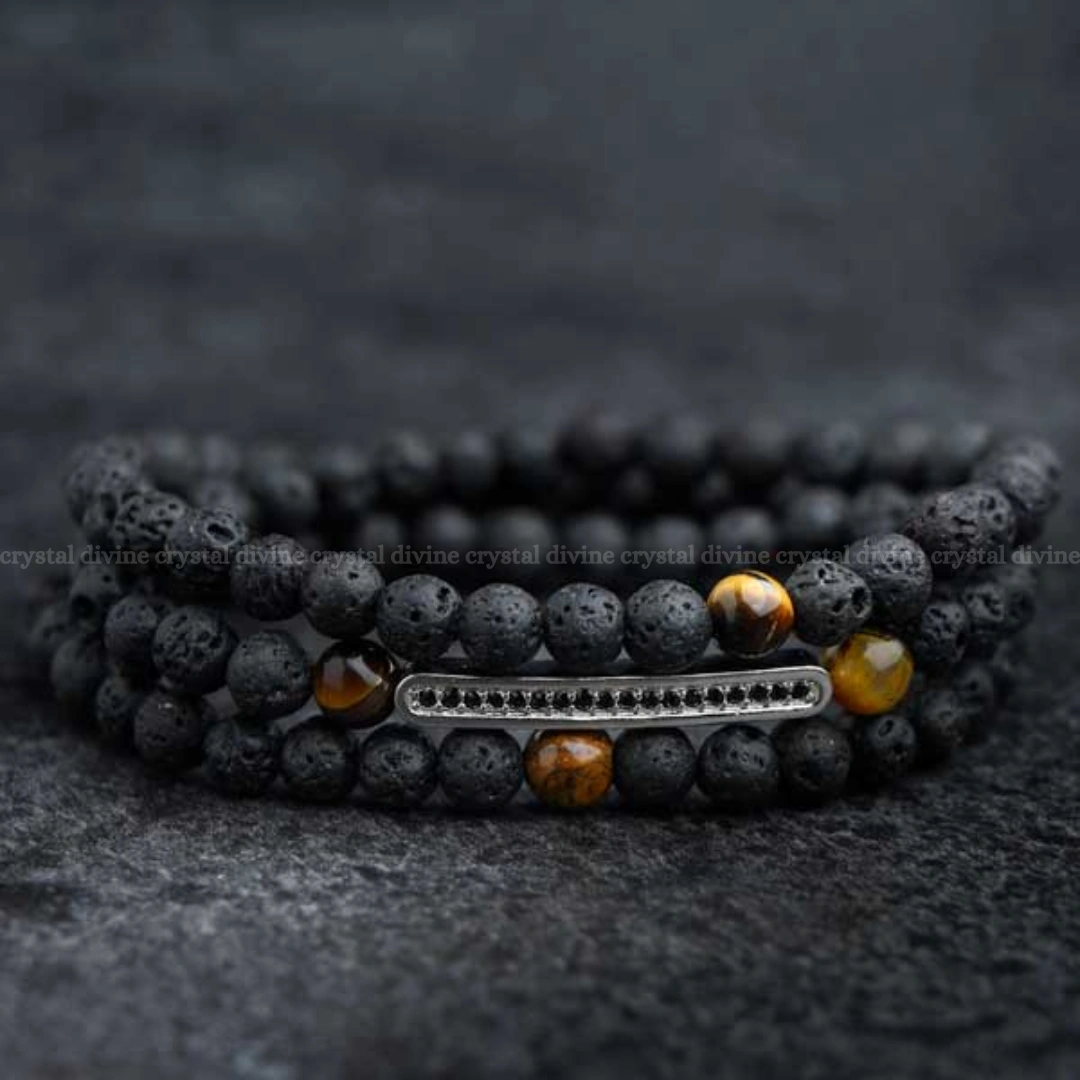 Lava Bracelet - 6MM (Grounding & Stability)