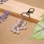 Rose Quartz Keychain (Attracts Love & Harmony)