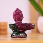 Shiva Head Idol 3 (Ruby) (Spiritual Growth and Protection)