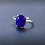 Lapis Lazuli Crystal Ring ( Improves Communication & Self-Expression)