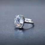 Clear Quartz Crystal Ring (Amplifies Energy & Intentions)
