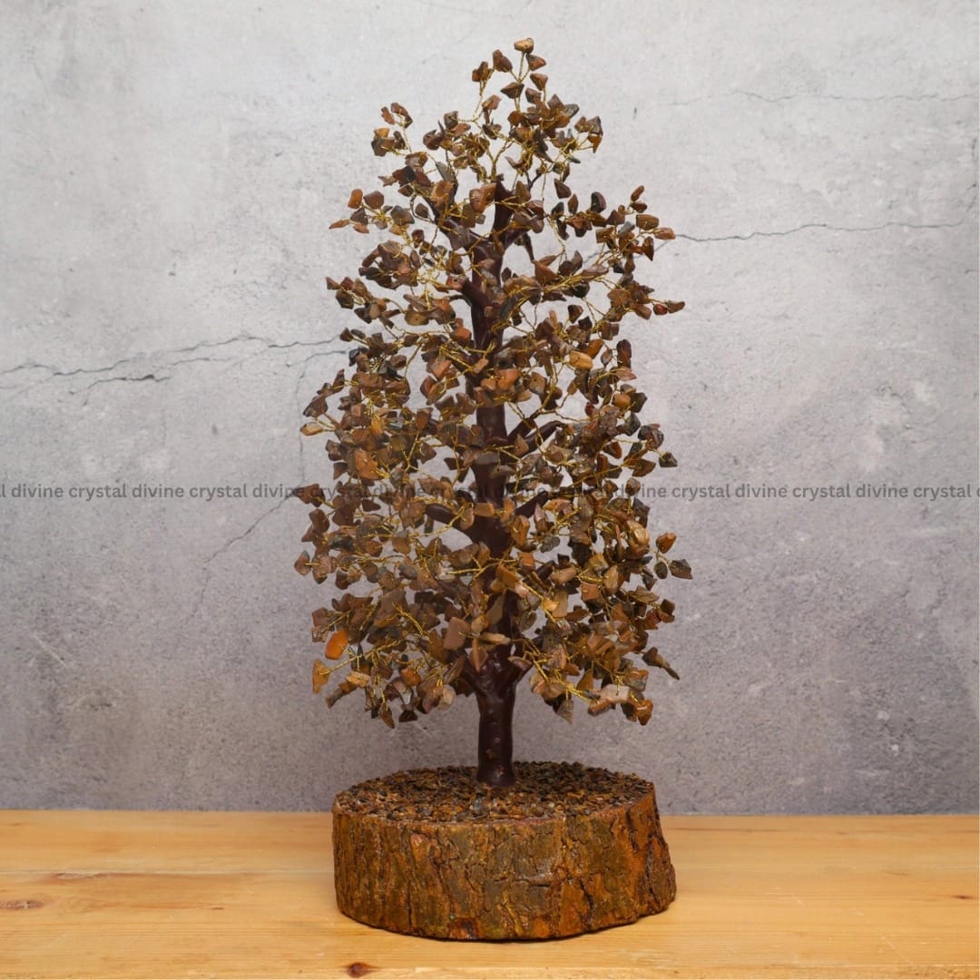 Tiger Eye Crystal Tree 1000 Beads (Confidence & Courage)