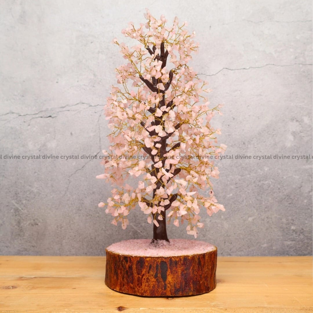 Rose Quartz Crystal Tree1000 Beads (Self-Love &Emotional Healing)