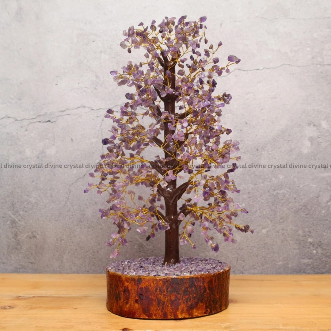 Amethyst Crystal Tree 1000 Beads (Healing &Positive Energy)
