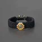 Gold Plated Sriyantra Bracelet (Attracts Prosperity and Wealth)