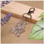 Clear Quartz Crystal Keychain (Amplifies Energy & Intentions)