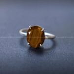 Tiger Eye Crystal Ring (Boosts Confidence & Courage)
