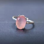 Rose Quartz Crystal Ring (Promotes Emotional Healing)