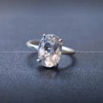 Clear Quartz Crystal Ring (Amplifies Energy & Intentions)