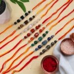 Crystal Rakhi Set (Promotes Positive Energy)