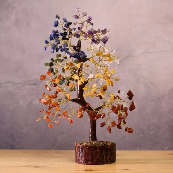 Seven Chakra Crystal Tree