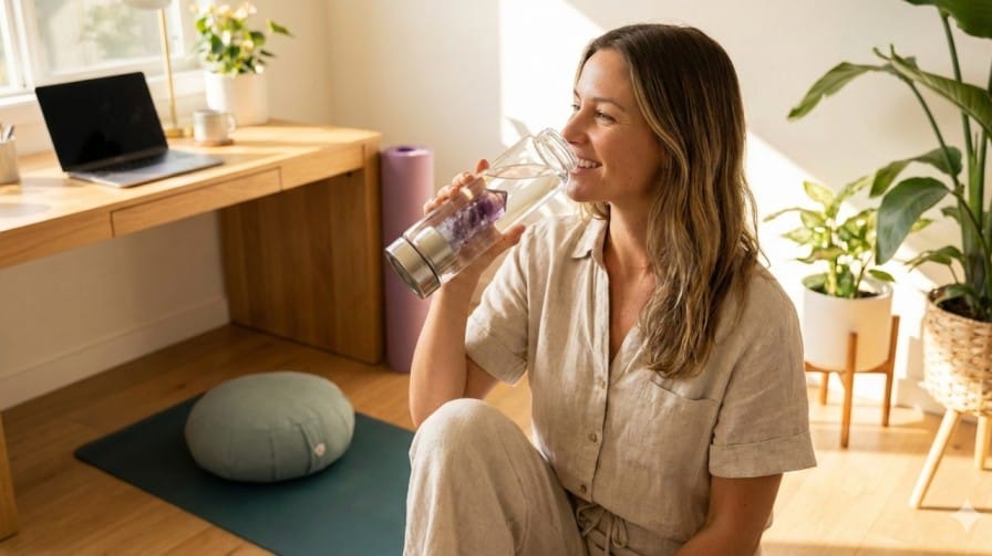 Crystal Water Bottle Benefits