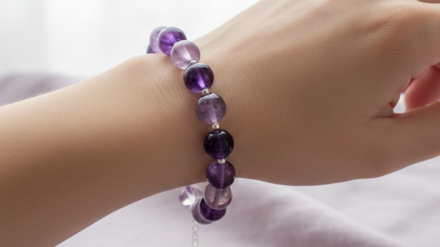 Amethyst Crystal Bracelet