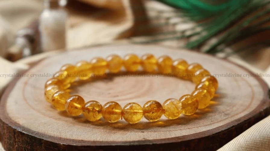 Citrine Crystal Bracelet