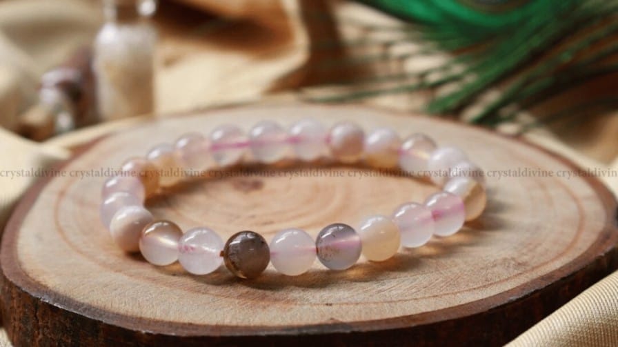 Flower Agate Bracelet