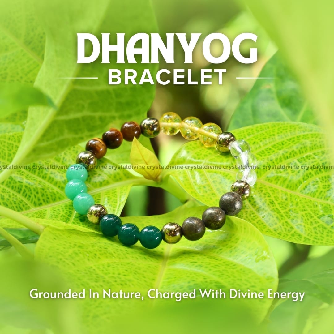 Dhan Yog Bracelet - 8MM (Improves Luck & Money Flow)