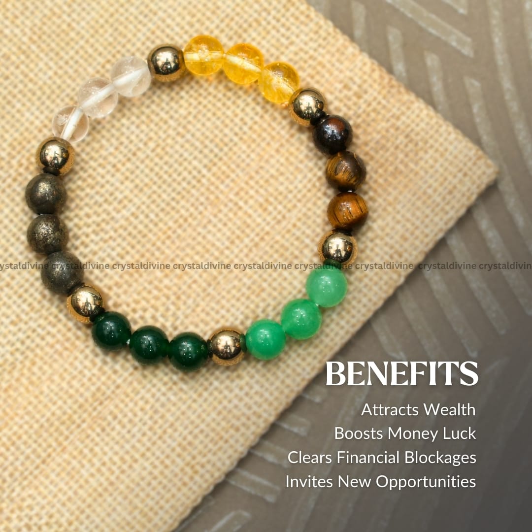 Dhan Yog Bracelet - 8MM (Improves Luck & Money Flow)