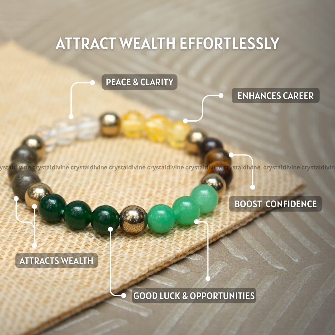 Dhan Yog Bracelet - 8MM (Improves Luck & Money Flow)