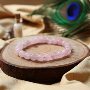 Rose Quartz Crystal Bracelet