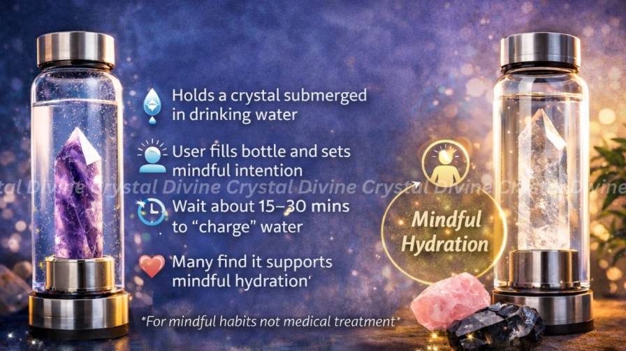 How to Use Crystal Water Bottle