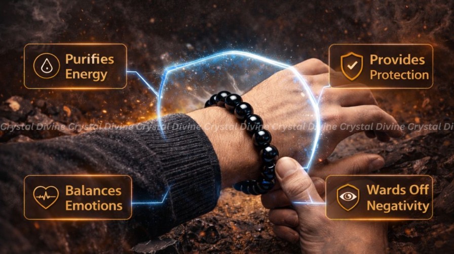 Black Obsidian Protection Bracelet