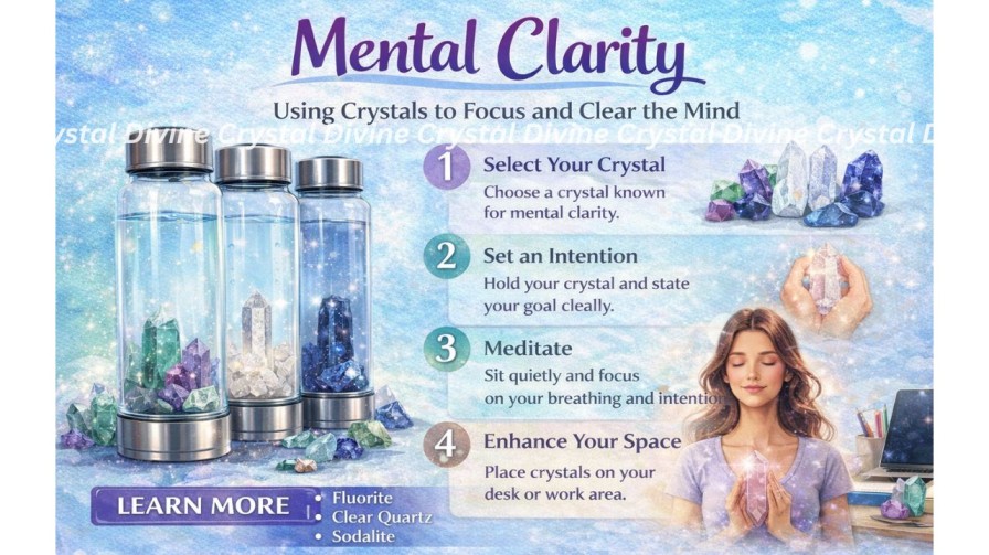 How to Use Crystal Water Bottle