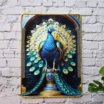 Pyrite Peacock Frame (Rectangle Shape)