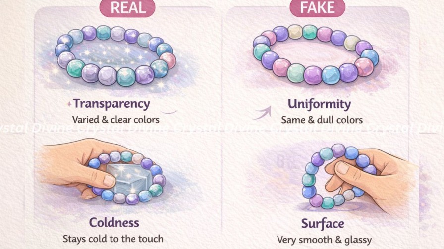 Real vs Fake Crystal Bracelets