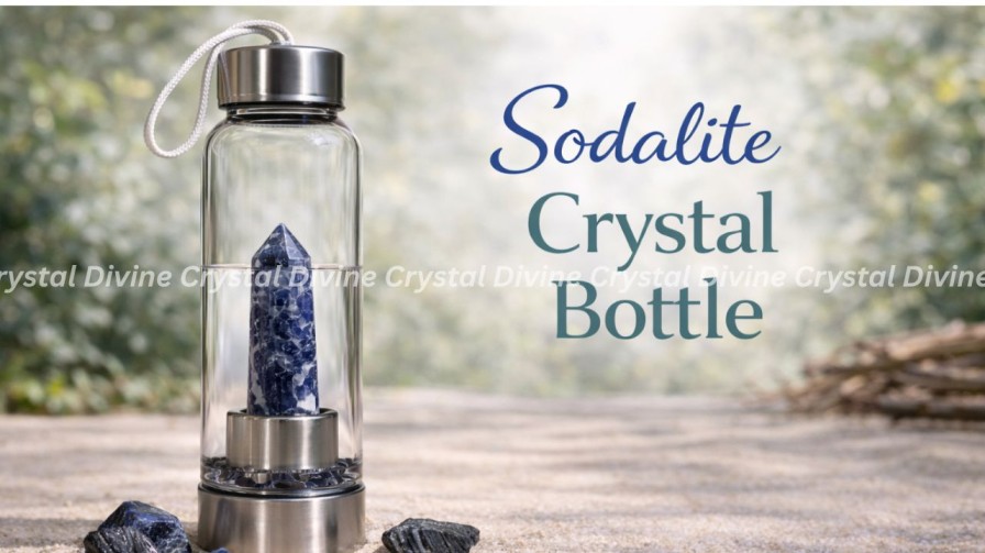 Black Tourmaline Bottel