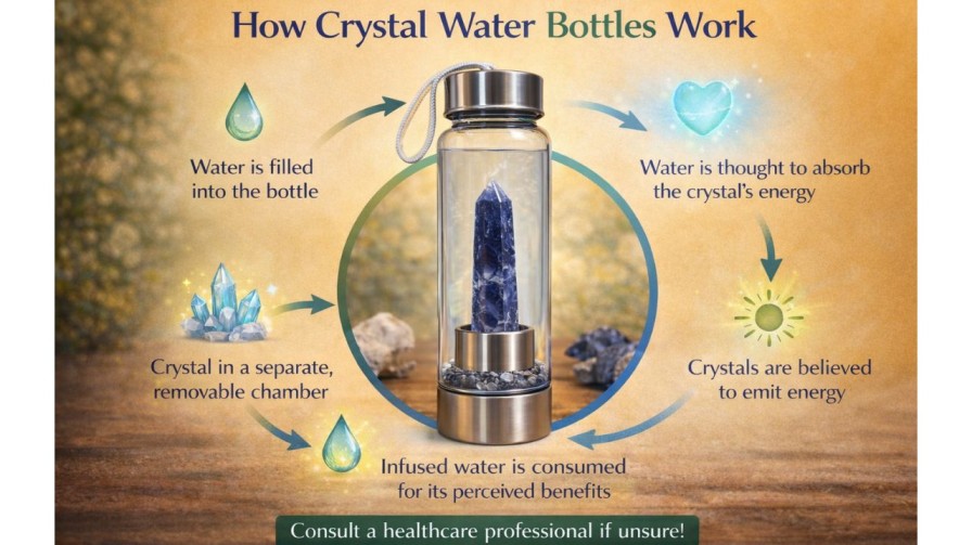 How to Use Crystal Water Bottle