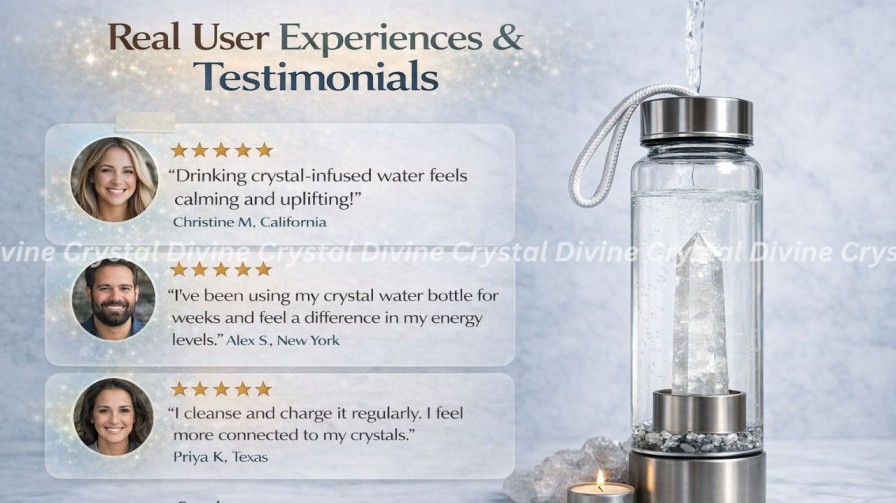 How to Use Crystal Water Bottle