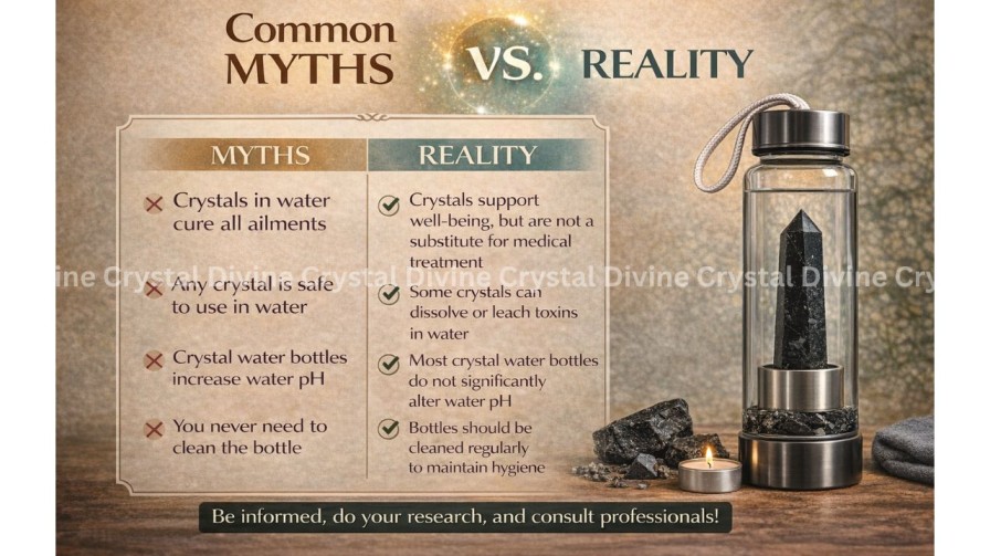 How to Use Crystal Water Bottle