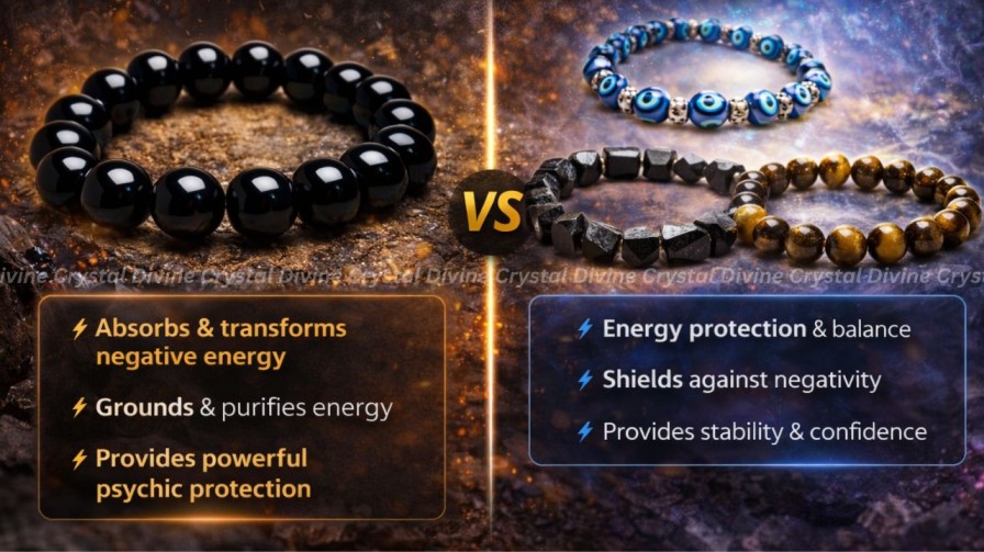 Black Obsidian Protection Bracelet