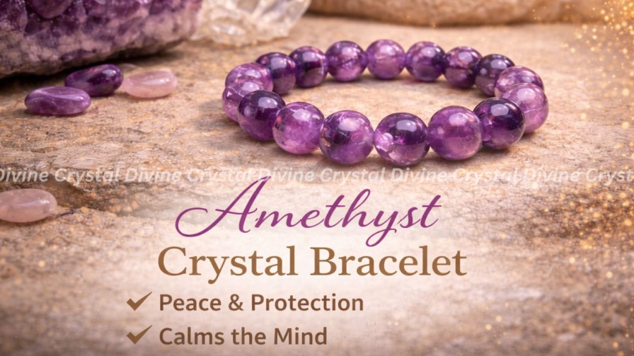 Amethyst Crystal Bracelet