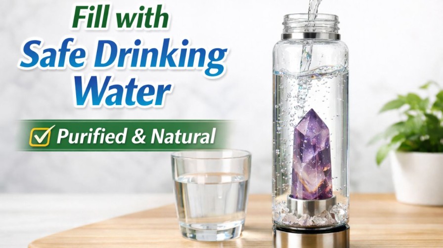 How to Use Crystal Water Bottle