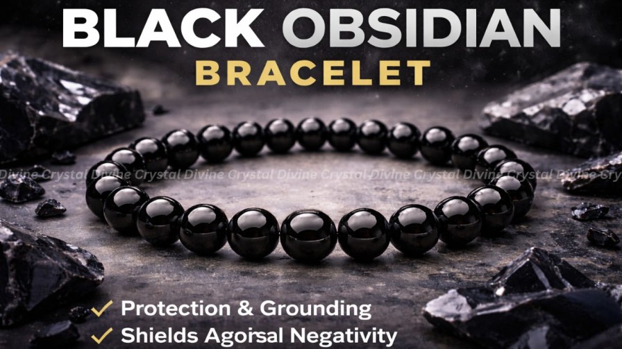 Black Obsidian Protection Bracelet