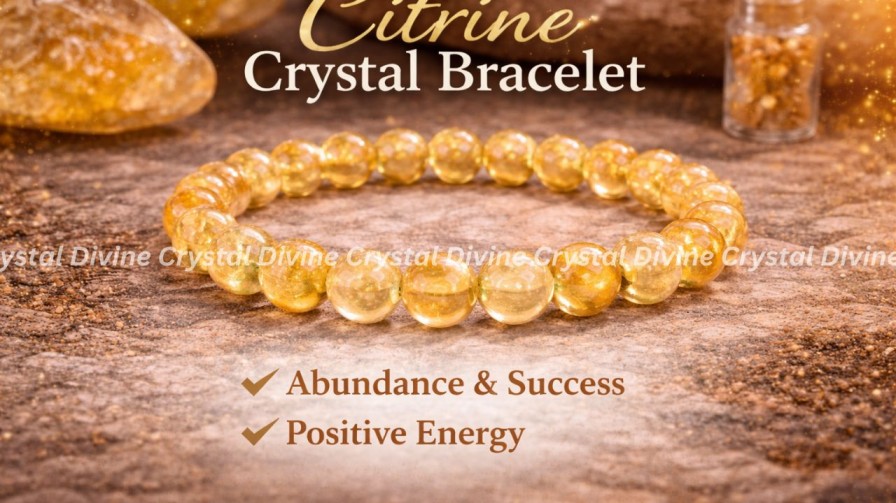 Citrine Crystal Bracelet