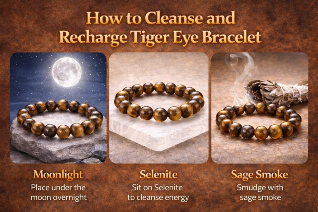 Tiger Eye Bracelet for Confidence