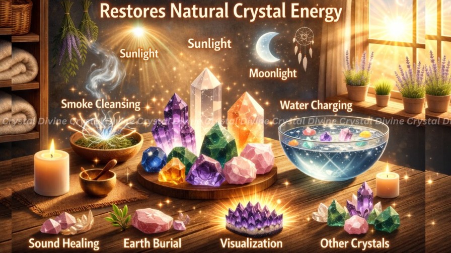 How to Cleanse Crystals at Home
