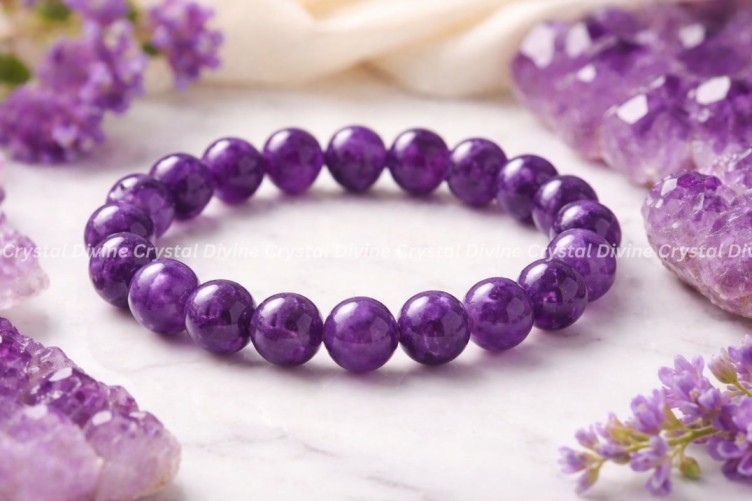 Amethyst Crystal Bracelet