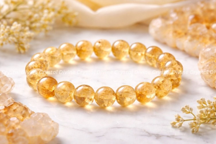 Citrine Crystal Bracelet