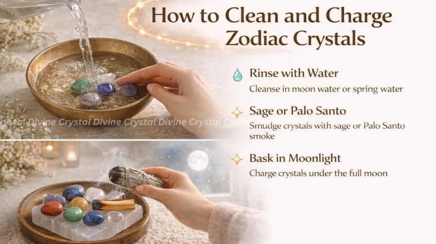 How To Charge And Clean Crystal