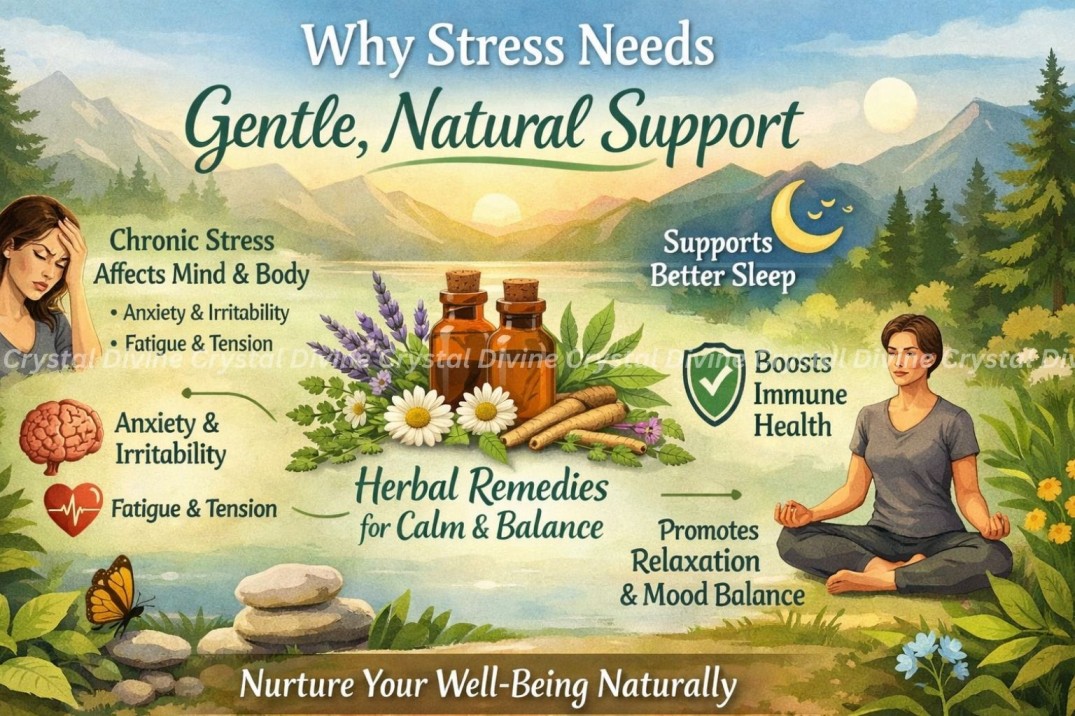 Crystals for Stress Relief