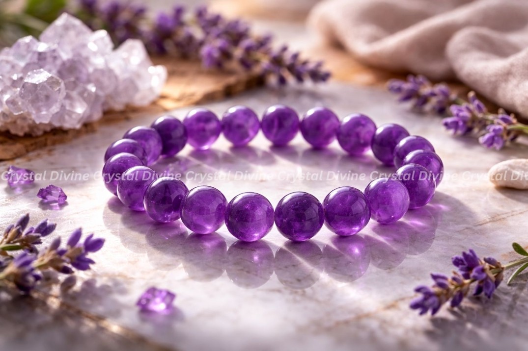 Amethyst Crystal Bracelet